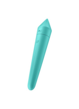 Vibromasseur connecté turquoise USB Ultra Power Bullet 8 Satisfyer - CC597744